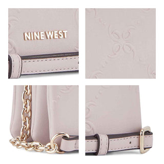 Bolsa Crossbody NINE WEST Noe128373 Dixie Sintetico Color Rosa