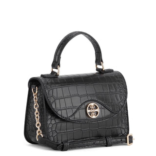 Bolsa tote NINE WEST Ngc125173 Geneva Sintetico Color Negro