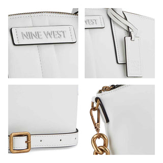 Bolsa de Mano NINE WEST Nbn127406 Harika Sintetico Color Blanco