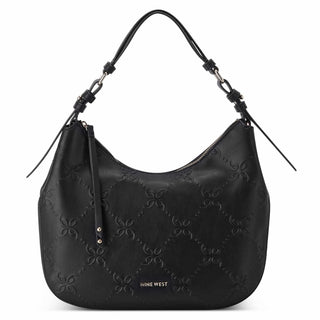 Bolsa Hobo NINE WEST Noe124502  Sintetico Color Negro