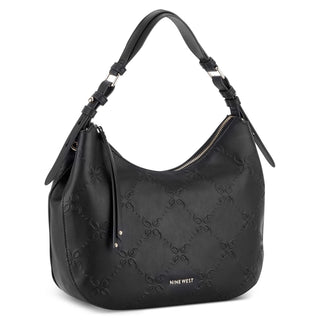 Bolsa Hobo NINE WEST Noe124502  Sintetico Color Negro