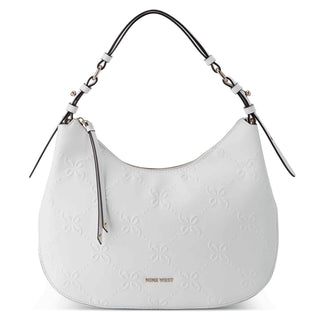 Bolsa Hobo NINE WEST Noe124502 Irina Sintetico Color Blanco