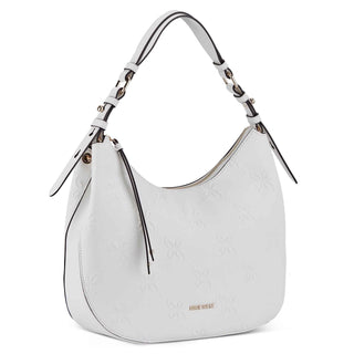 Bolsa Hobo NINE WEST Noe124502 Irina Sintetico Color Blanco