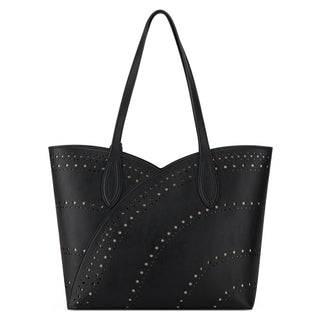 Bolsa Tote NINE WEST Ngn130923 Cheyenne Piel acabado charol Color Negro