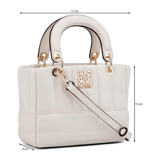 Bolsa de Mano NINE WEST Ngq131176 Lelianna Sintetico Color Blanco