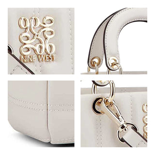 Bolsa de Mano NINE WEST Ngq131176 Lelianna Sintetico Color Blanco