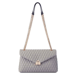 Bolsa Crossbody NINE WEST Ngq130421 Caelia Sintetico Color Gris