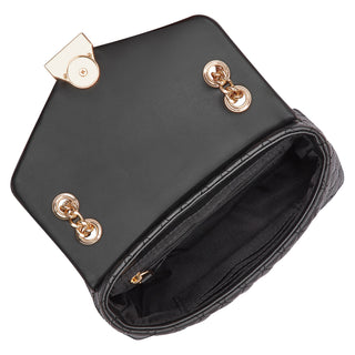 Bolsa Crossbody NINE WEST Ngq130478 Caelia Sintetico Color Negro