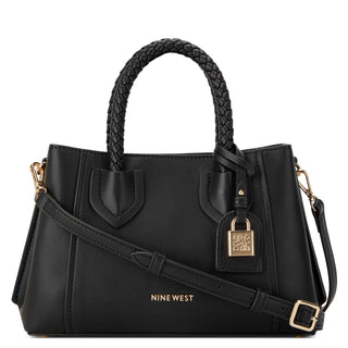 Bolsa de Mano NINE WEST Ngn130576 Dinah Piel acabado charol Color Negro