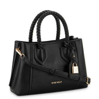 Bolsa de Mano NINE WEST Ngn130576 Dinah Piel acabado charol Color Negro