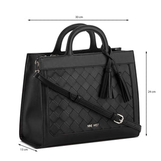 Bolsa de Mano NINE WEST Nyw549022  Sintetico Color Negro