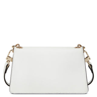 Bolsa Crossbody NINE WEST Ngb131378 Anais Piel acabado charol Color Blanco