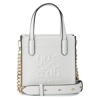 Bolsa Tote NINE WEST Ngb131075 Emmaline Piel acabado charol Color Blanco