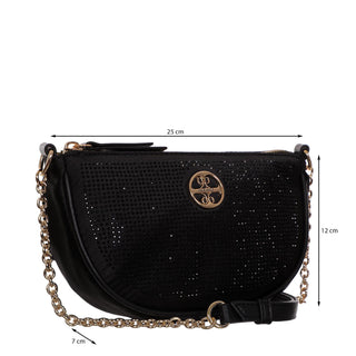 Bolsa Crossbody NINE WEST Ngi126773  Textil Color Negro