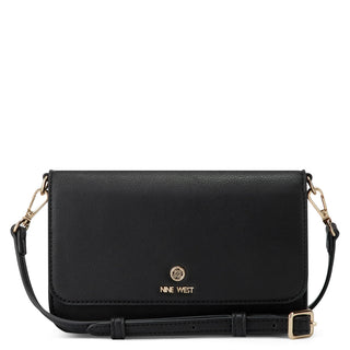 Cartera NINE WEST Ngb130379 Linnette Piel acabado charol Color Negro