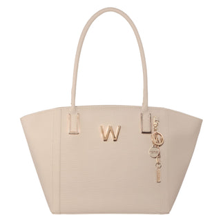 Bolsa Tote WESTIES Hbbyske4we Dalinar Sintetico Color Beige