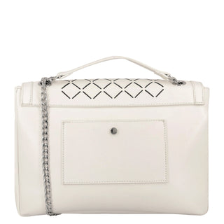 Bolsa Crossbody WESTIES Hbclemente3we Nortem Sintetico Color Blanco