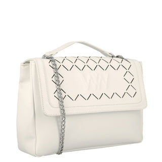 Bolsa Crossbody WESTIES Hbclemente3we Nortem Sintetico Color Blanco