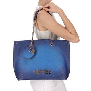 Bolsa Tote WESTIES Hbdarius7we Ulamis Sintetico Color Azul