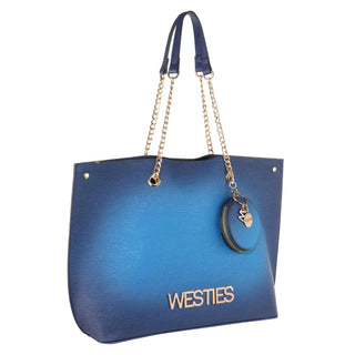 Bolsa Tote WESTIES Hbdarius7we Ulamis Sintetico Color Azul