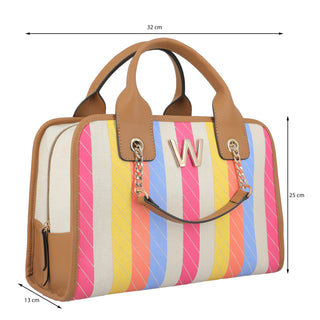 Bolsa de Mano WESTIES Hbdreemurwe Elezu Textil Color Multicolor