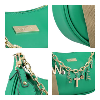 Bolsa Crossbody WESTIES Hbgigantuswe Likuku Sintetico Color Verde