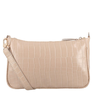 Bolsa Shoulder WESTIES Hbhiebawe  Sintetico Color Beige