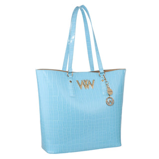 Bolsa Tote WESTIES Hbhispiwe  Sintetico Color Azul