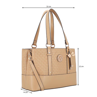 Bolsa de Mano WESTIES Hbignacia4we  Sintetico Color Beige