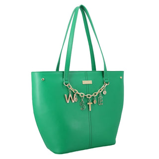 Bolsa Tote WESTIES Hbikiitwe Likuku Sintetico Color Verde