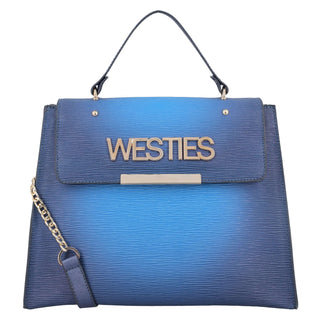 Bolsa de Mano WESTIES Hbirderwe Ulamis Sintetico Color Azul