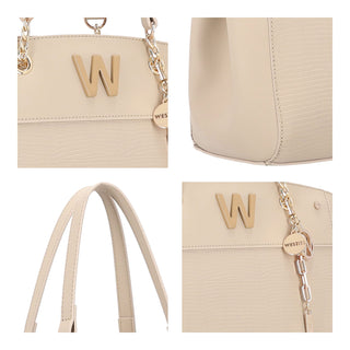 Bolsa de Mano WESTIES Hbmartre8we Dalinar Sintetico Color Beige