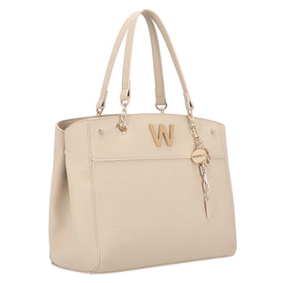 Bolsa de Mano WESTIES Hbmartre8we Dalinar Sintetico Color Beige