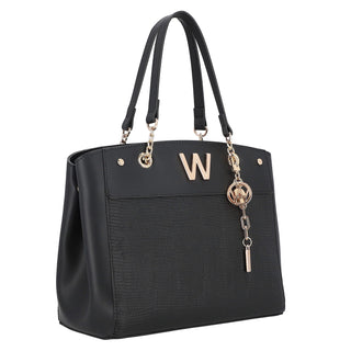 Bolsa de Mano WESTIES Hbmartre8we Dalinar Sintetico Color Negro