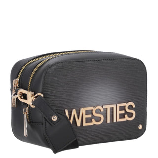 Bolsa Crossbody WESTIES Hbmikeelwe Ulamis Sintetico Color Negro