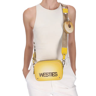 Bolsa Crossbody WESTIES Hbmikeelwe  Sintetico Color Amarillo