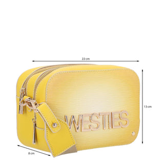 Bolsa Crossbody WESTIES Hbmikeelwe  Sintetico Color Amarillo