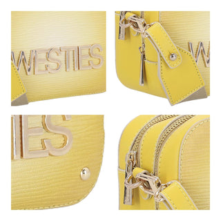 Bolsa Crossbody WESTIES Hbmikeelwe  Sintetico Color Amarillo