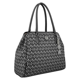 Bolsa Tote WESTIES Hboccelwe  Textil Color Negro