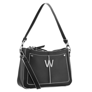 Bolsa Crossbody WESTIES Hbreptiliowe  Sintetico Color Negro