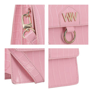 Bolsa Crossbody WESTIES Hbubikwe  Sintetico Color Rosa