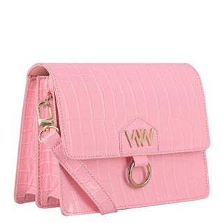 Bolsa Crossbody WESTIES Hbubikwe  Sintetico Color Rosa