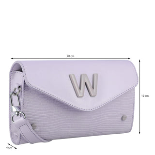 Cartera WESTIES Hbserviette4we Dalinar Sintetico Color Morado