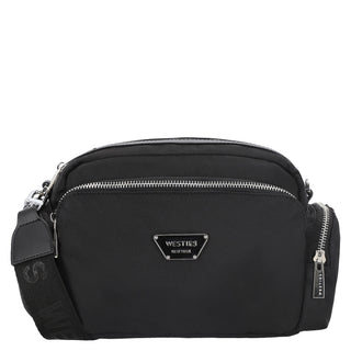 Bolsa Crossbody WESTIES Hbmiroku4we Barristan Textil Color Negro