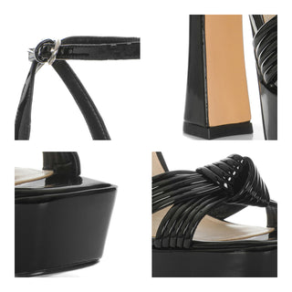 Sandalia NINE WEST Wnirna3  Sintetico Color Negro