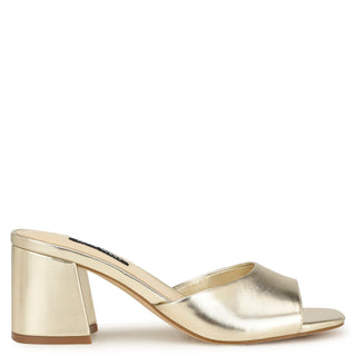 MULE NINE WEST Wngagen3  Sintetico Color Metalico