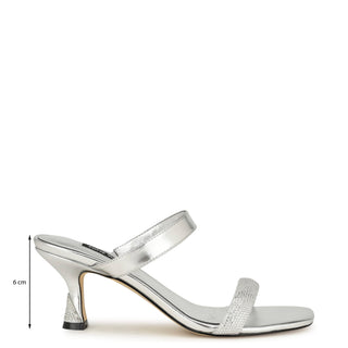 MULE NINE WEST Wnshimme3  Sintetico Color Metalico