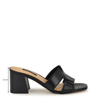 Zapato Destalonado NINE WEST Wngriselda3  Sintetico Color Negro