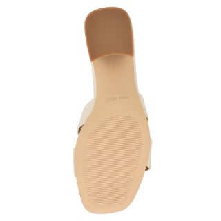 Zapato Destalonado NINE WEST Wngriselda3  Sintetico Color Blanco