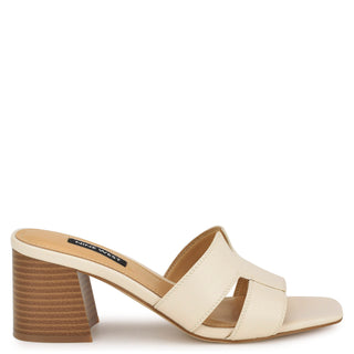 Zapato Destalonado NINE WEST Wngriselda3  Sintetico Color Blanco